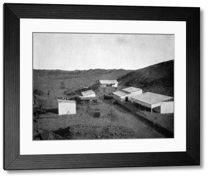 Framed Print : Gold in the Land of the Nile. The Um Garaiart Camp of the Ni Framed Print : Gold in the Land of the Nile. The Um Garaiart Camp of the Ni