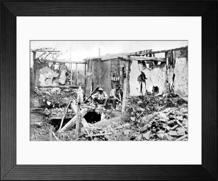 Framed Print : A British soldiers billet Framed Print : A British soldiers billet