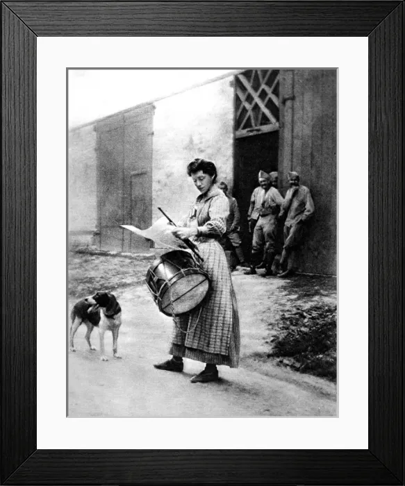 Framed Print : The Frenchwoman in War Framed Print : The Frenchwoman in War