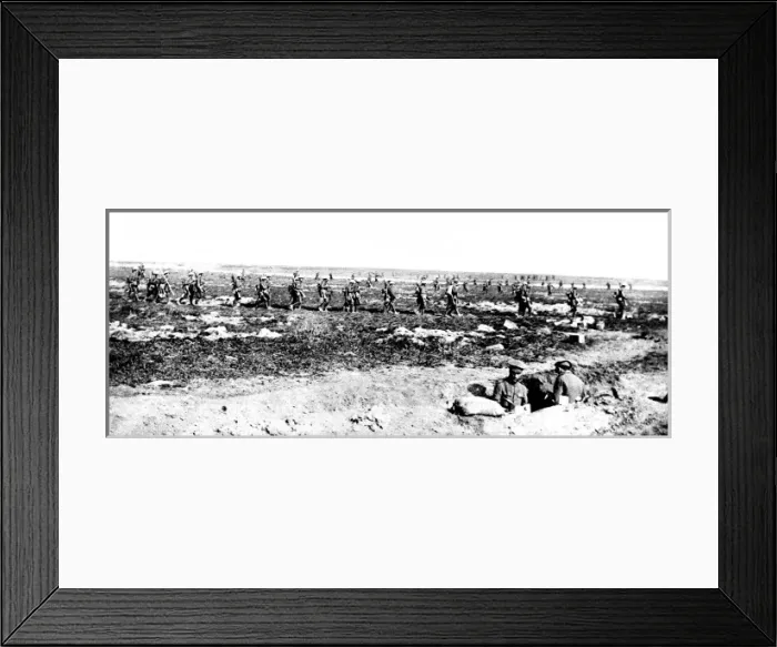 Framed Print : Reinforcements of British Infantry marching in narrow column Framed Print : Reinforcements of British Infantry marching in narrow column