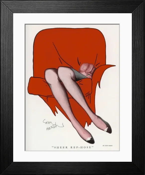 Framed Print : Sheer Rep-Hose Framed Print : Sheer Rep-Hose