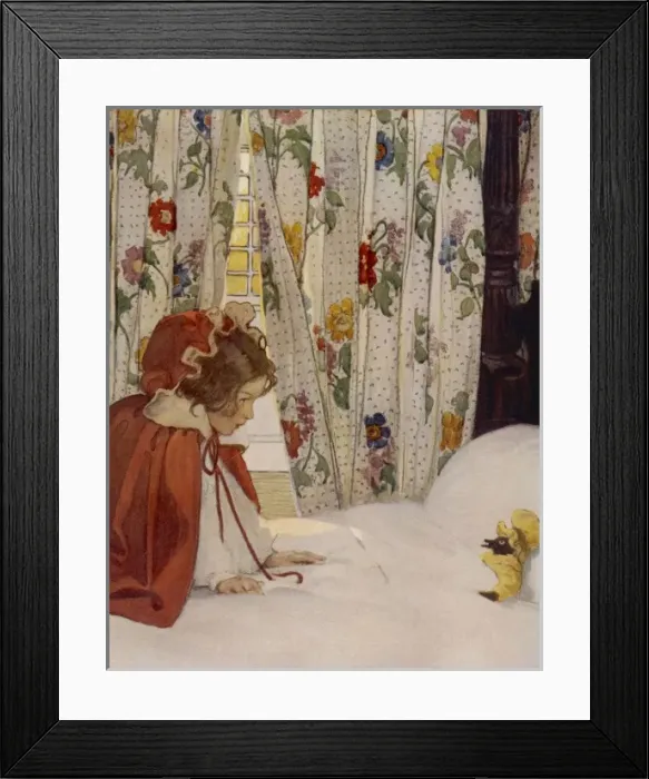 Framed Print : Little Red Riding Hood Framed Print : Little Red Riding Hood
