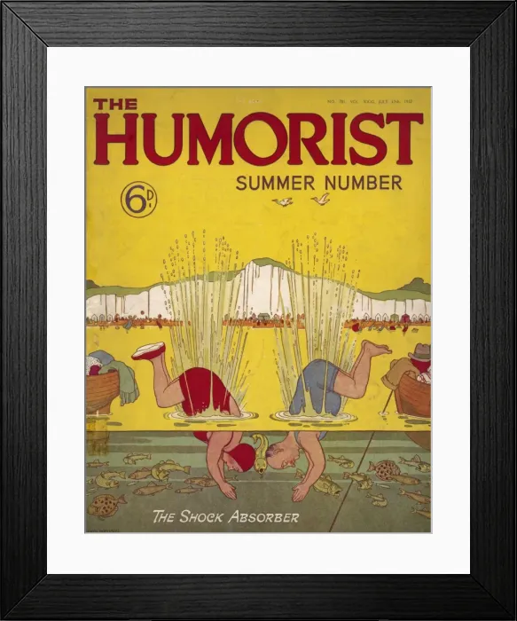Framed Print : The Humorist Summer No Framed Print : The Humorist Summer No