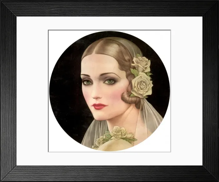 Framed Print : 1930S BRIDE Framed Print : 1930S BRIDE
