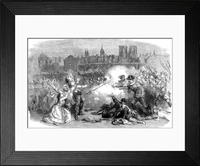 Framed Print : The Huguenots at Her Majestys Theatre, London, 1858 Framed Print : The Huguenots at Her Majestys Theatre, London, 1858