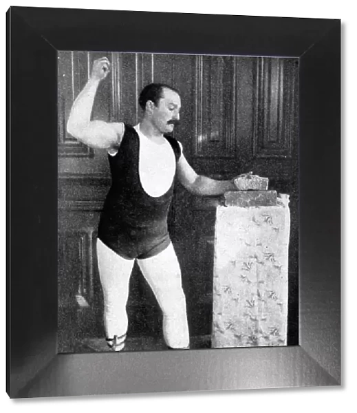 Peter Samson, the Strongman, 1898