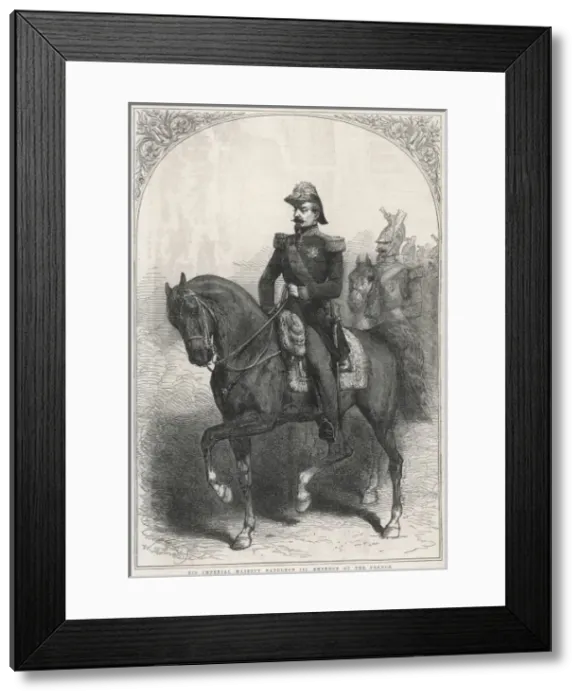Framed Print : Emperor Napoleon III, 1854 Framed Print : Emperor Napoleon III, 1854