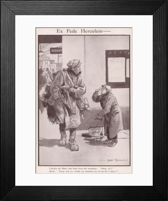 Framed Print : Ex Pede Herculem Framed Print : Ex Pede Herculem