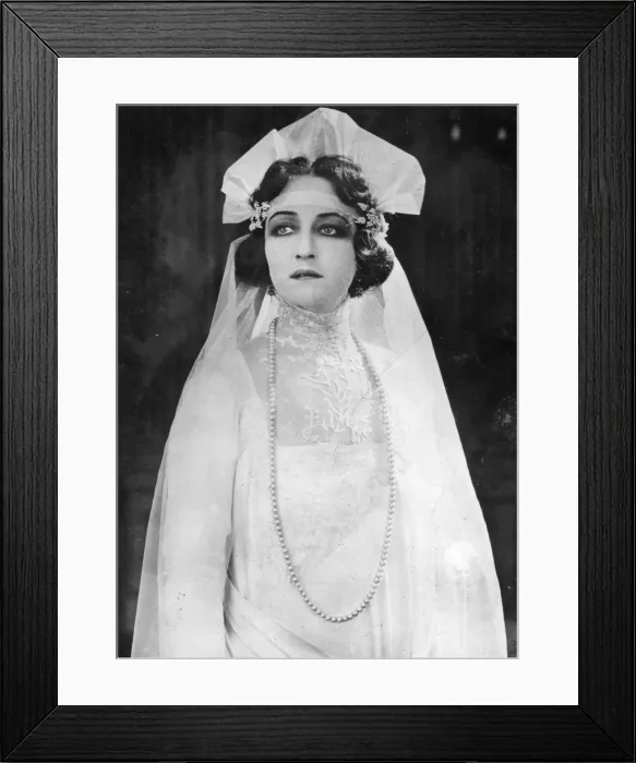 Framed Print : Pauline Frederick Framed Print : Pauline Frederick