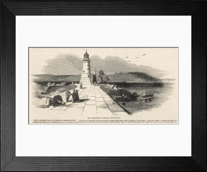 Framed Print : Iln Front Cover 1844 Framed Print : Iln Front Cover 1844