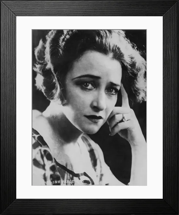 Framed Print : Pauline Frederick Framed Print : Pauline Frederick