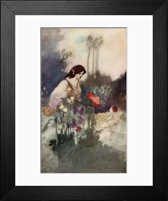 Framed Print : The Sensitive Plant Framed Print : The Sensitive Plant