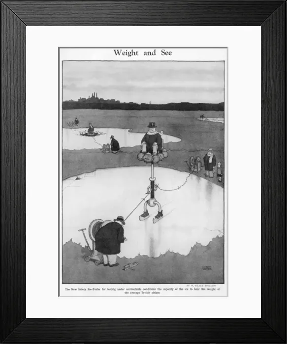 Framed Print : Weight & See / Whr Framed Print : Weight & See / Whr