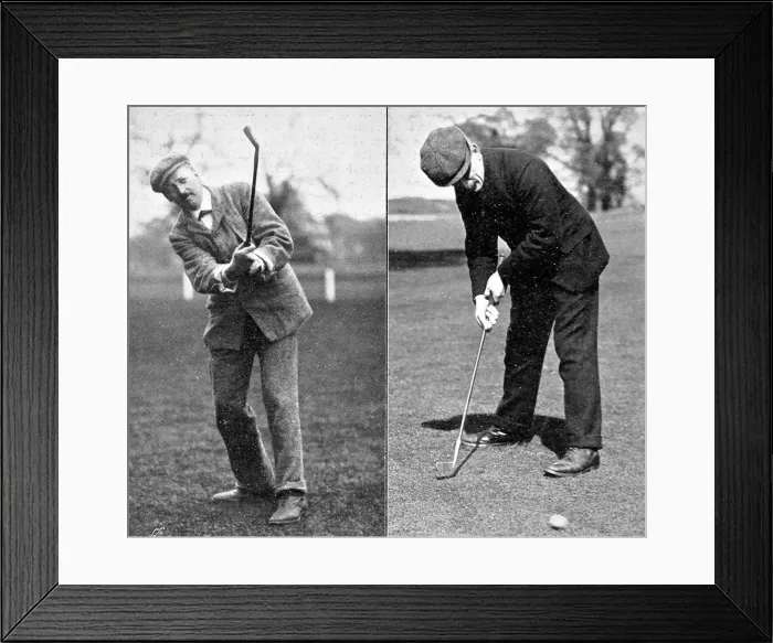 Framed Print : Members of Parliament playing Golf, 1906 Framed Print : Members of Parliament playing Golf, 1906