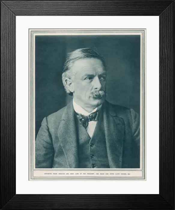 Framed Print : David Lloyd George, 1916 Framed Print : David Lloyd George, 1916