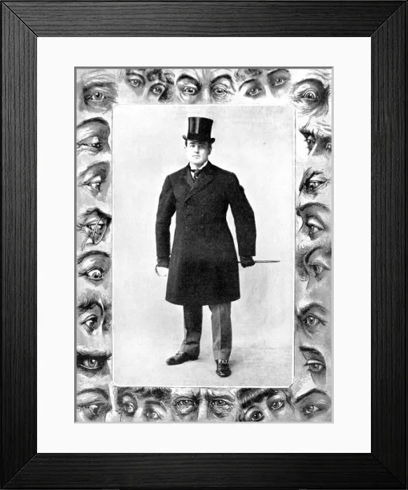 Framed Print : Tommy Burns (1881-1955) Framed Print : Tommy Burns (1881-1955)