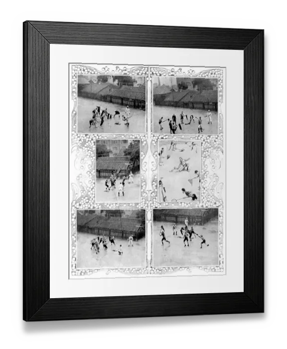 Framed Print : British Soldiers playing Bounce the Beecham, Hong Kong, 19 Framed Print : British Soldiers playing Bounce the Beecham, Hong Kong, 19