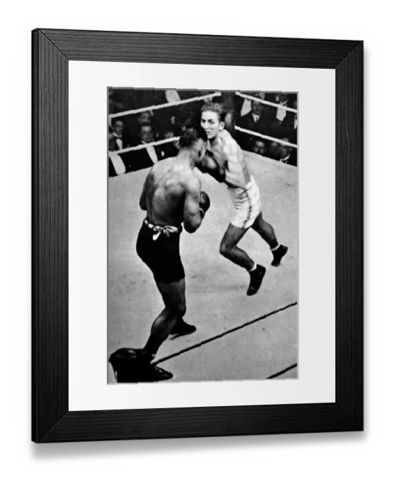 Framed Print : The Carpentier-Beckett Fight, 1919 Framed Print : The Carpentier-Beckett Fight, 1919