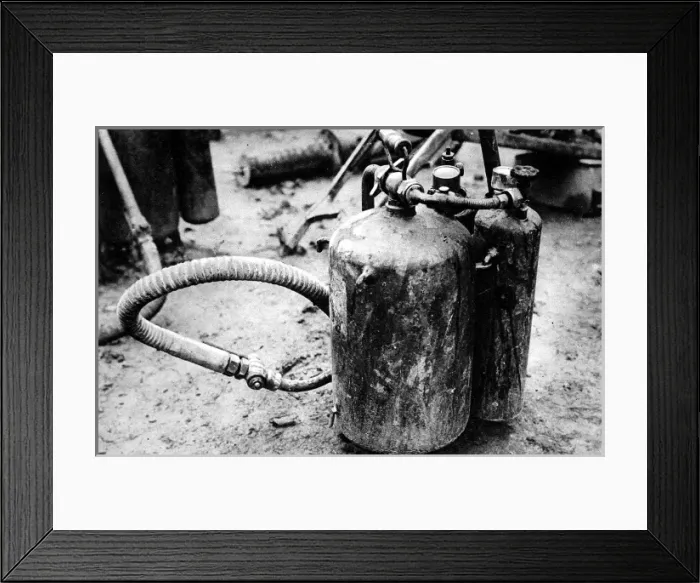 Framed Print : German Flame-thrower; First World War, 1916 Framed Print : German Flame-thrower; First World War, 1916