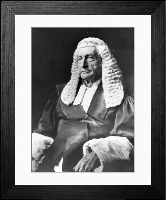 Framed Print : Justice Grantham Framed Print : Justice Grantham