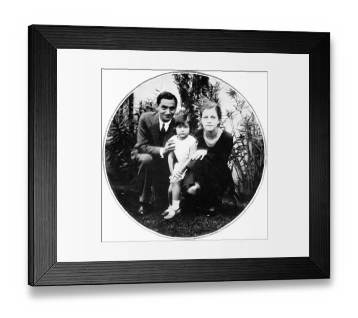 Framed Print : Irving Berlins Family, 1930 Framed Print : Irving Berlins Family, 1930