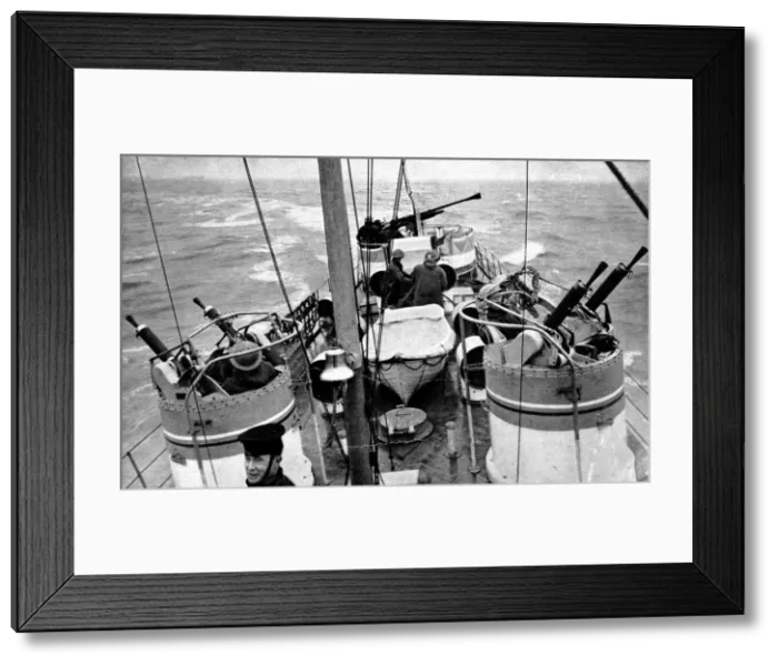 Framed Print : British Motor-Launch in the North Sea, Second World War, 194 Framed Print : British Motor-Launch in the North Sea, Second World War, 194