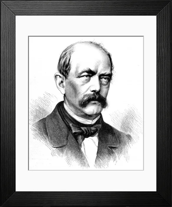Framed Print : Prince Otto von Bismarck, 1870 Framed Print : Prince Otto von Bismarck, 1870