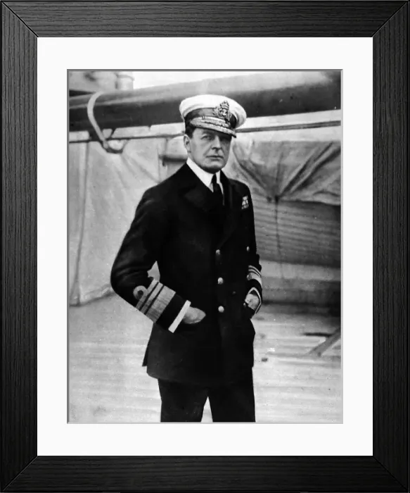 Framed Print : Admiral Sir David Beatty, 1918 Framed Print : Admiral Sir David Beatty, 1918