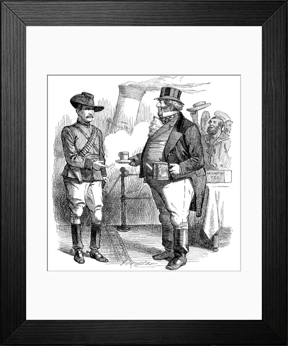 Framed Print : Advertisement for Mazawattee Tea, 1896 Framed Print : Advertisement for Mazawattee Tea, 1896