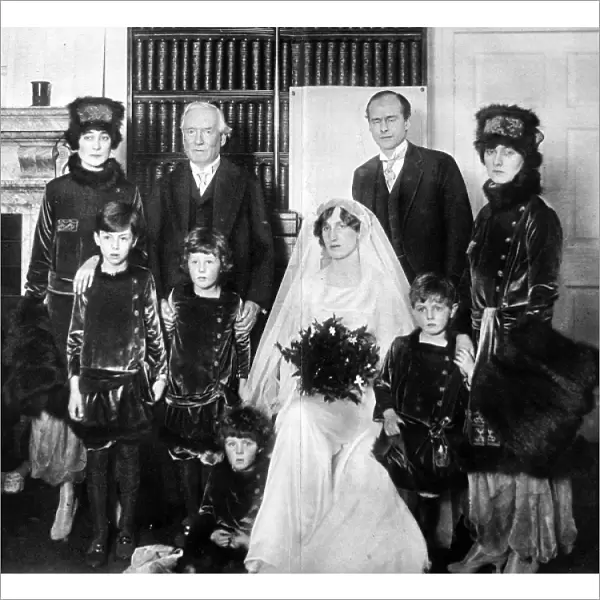 Wedding of Violet Asquith and Maurice Bonham Carter, 1915