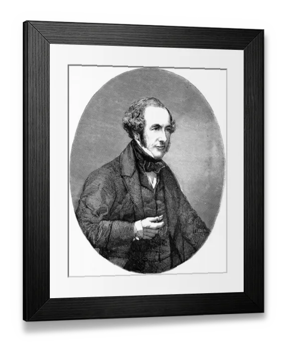 Framed Print : John Scott Russell, 1858 Framed Print : John Scott Russell, 1858