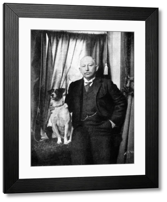 Framed Print : Alfred Beit (1853-1906) Framed Print : Alfred Beit (1853-1906)