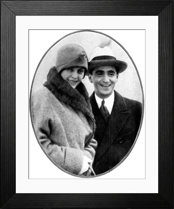 Framed Print : Mr. and Mrs. Irving Berlin, 1926 Framed Print : Mr. and Mrs. Irving Berlin, 1926