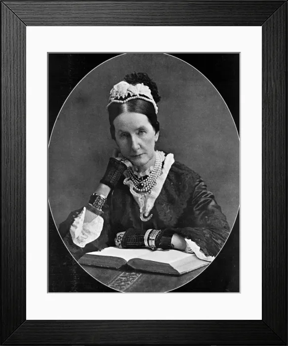 Framed Print : Baroness Burdett-Coutts, 1885 Framed Print : Baroness Burdett-Coutts, 1885