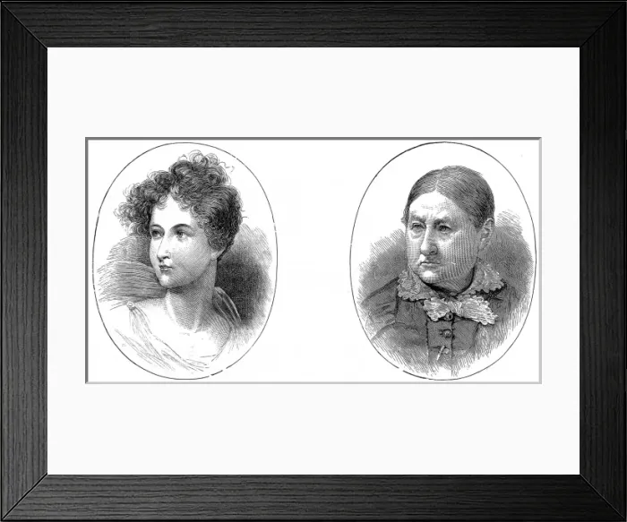 Framed Print : Lady Charlotte Bacon (1801-1880) Framed Print : Lady Charlotte Bacon (1801-1880)