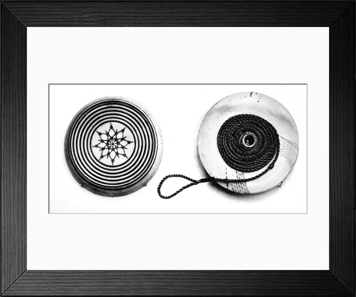Framed Print : An Early 19th century Yo-Yo Framed Print : An Early 19th century Yo-Yo