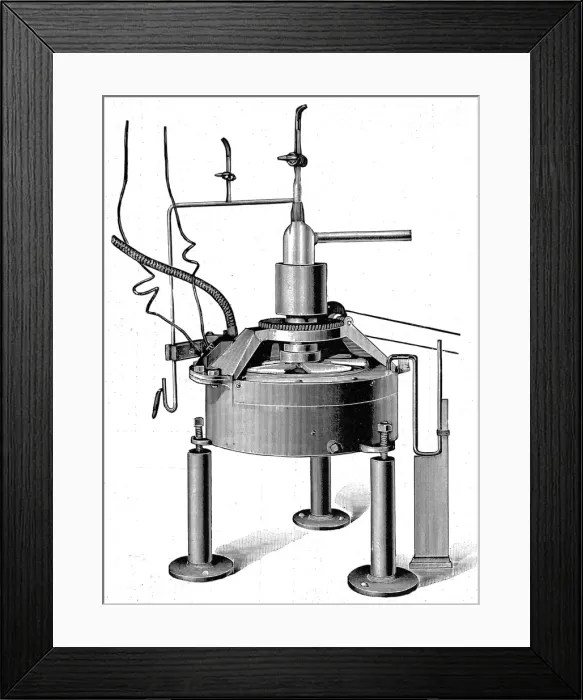 Framed Print : Rhodins Patent Electrolytical Apparatus, 1897 Framed Print : Rhodins Patent Electrolytical Apparatus, 1897
