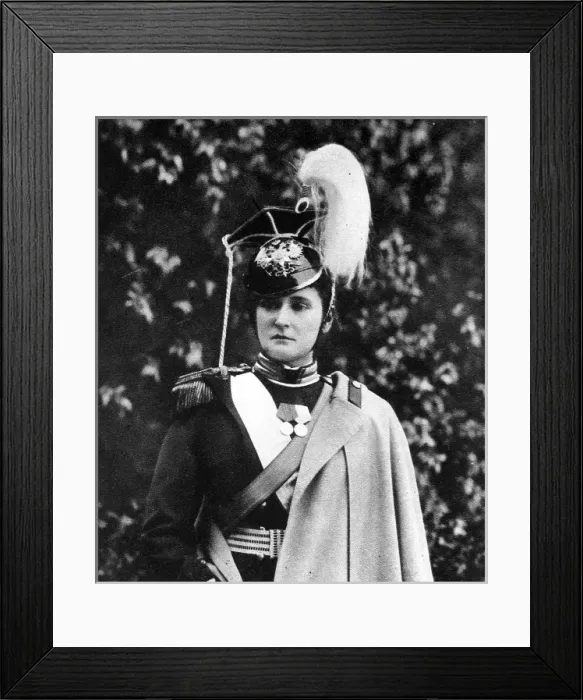 Framed Print : Colonel-In-Chief of Russian Lancers: The Empress of Russia Framed Print : Colonel-In-Chief of Russian Lancers: The Empress of Russia