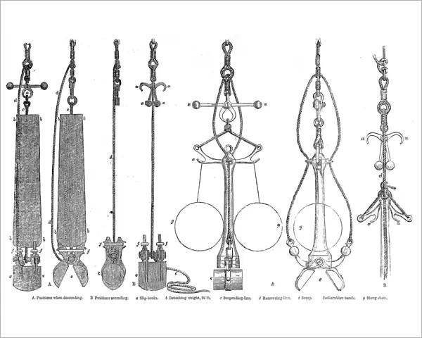 Machinery for Deep-Sea Soundings, 1861
