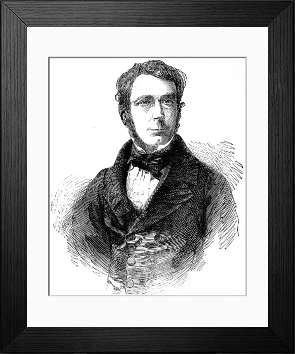 Framed Print : Sir George Biddell Airy (1801-1892) Framed Print : Sir George Biddell Airy (1801-1892)