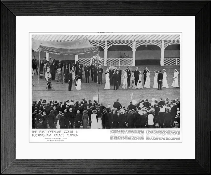 Framed Print : Kings First Reception Framed Print : Kings First Reception