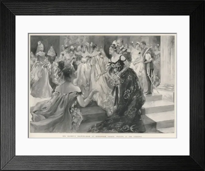 Framed Print : Drawing Room at Palace Framed Print : Drawing Room at Palace