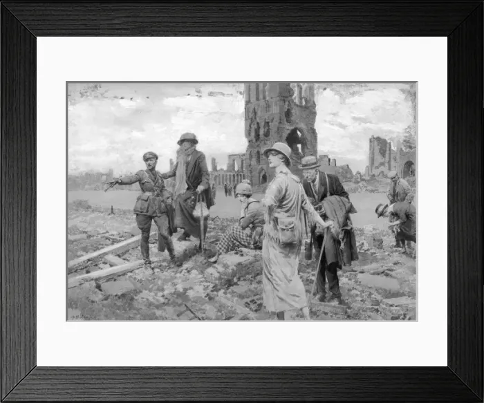 Framed Print : Viewing the Battlefields Framed Print : Viewing the Battlefields