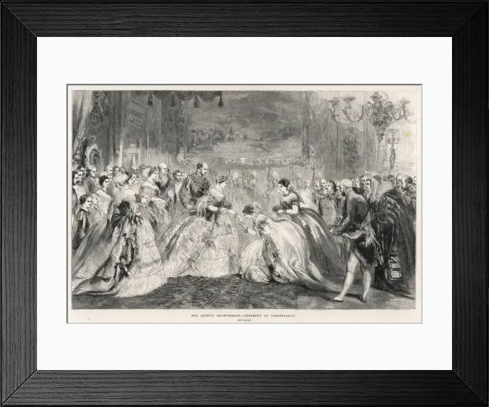 Framed Print : Drawing Room at Palace Framed Print : Drawing Room at Palace