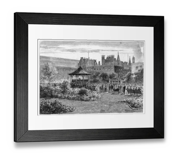 Framed Print : Thames Embankment Framed Print : Thames Embankment