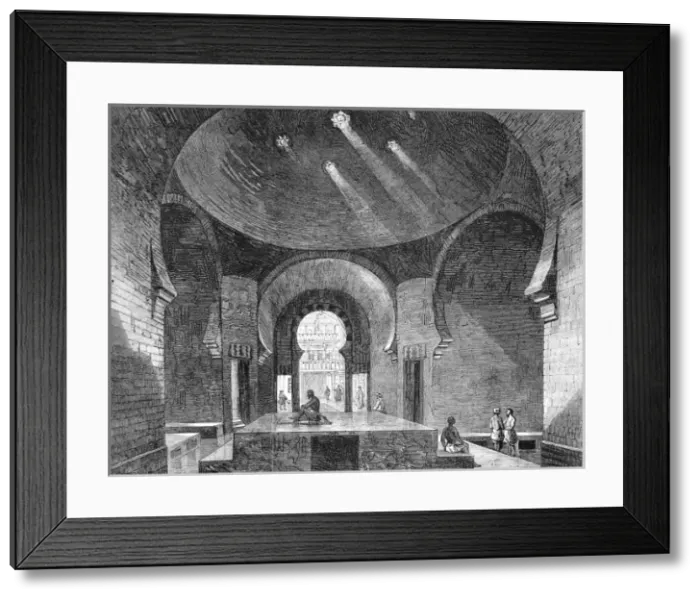 Framed Print : Turkish Baths, Jermyn Street, London, 1862 Framed Print : Turkish Baths, Jermyn Street, London, 1862