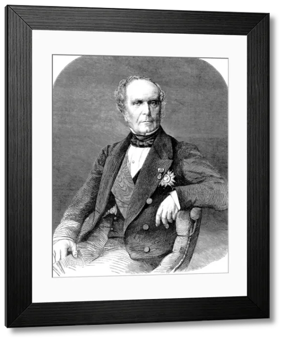 Framed Print : Baron Gros, French Ambassador, 1862 Framed Print : Baron Gros, French Ambassador, 1862