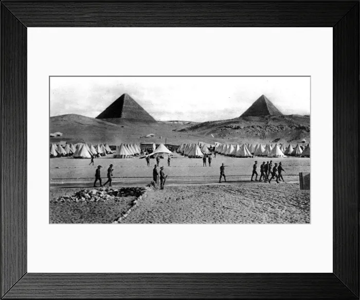 Framed Print : An Australian camp where Napoleons legions assembled Framed Print : An Australian camp where Napoleons legions assembled
