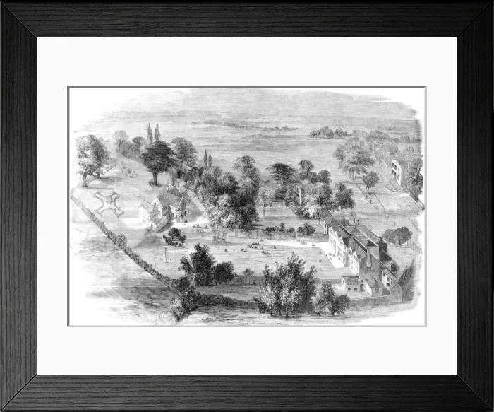 Framed Print : The Soldiers Daughters Home, Hampstead, 1858 Framed Print : The Soldiers Daughters Home, Hampstead, 1858