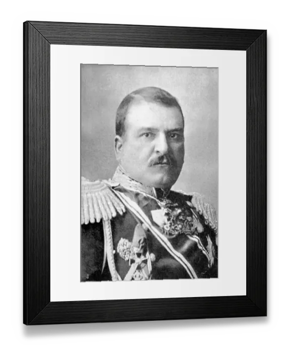 Framed Print : General Radko Dmitrieff Framed Print : General Radko Dmitrieff